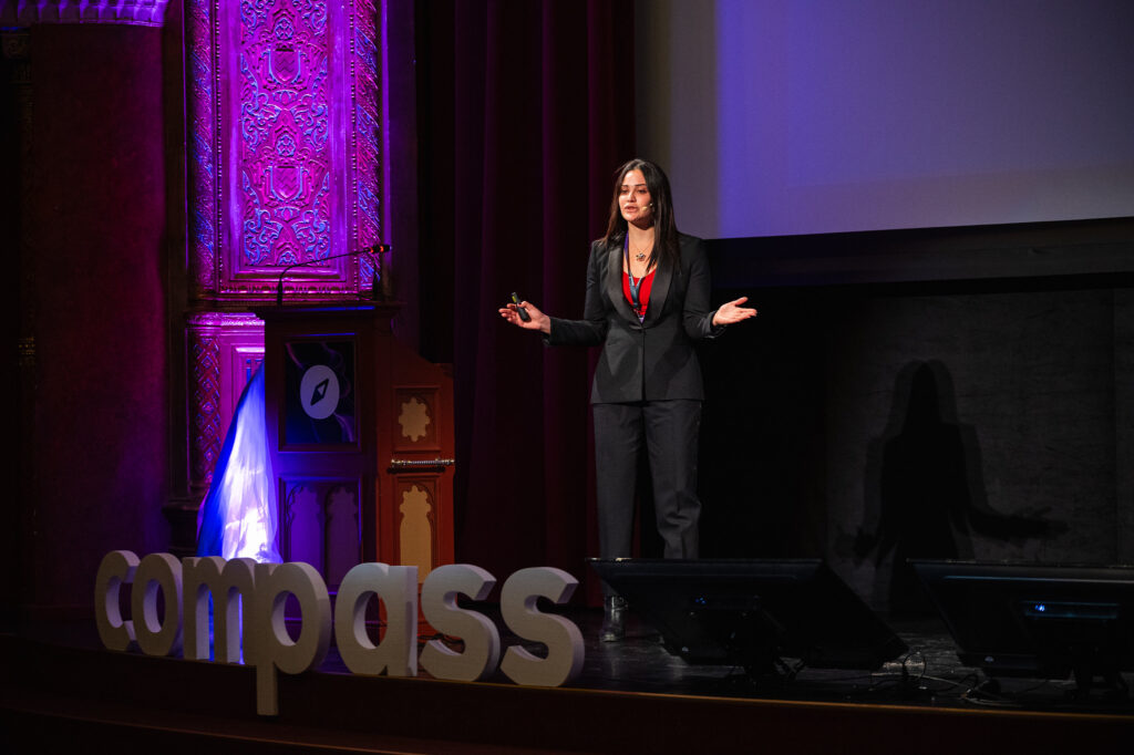 AI and Data tracks speaker presenting at Compass AI & Tech Summit"]